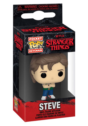 Steve - Stranger Things Pop! Keychain