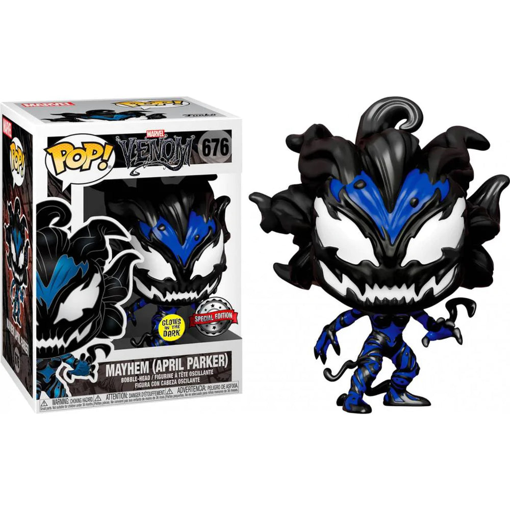 Mayhem (April Parker) (Glow in the Dark) (Special Edition) #676 Venom Pop! Vinyl