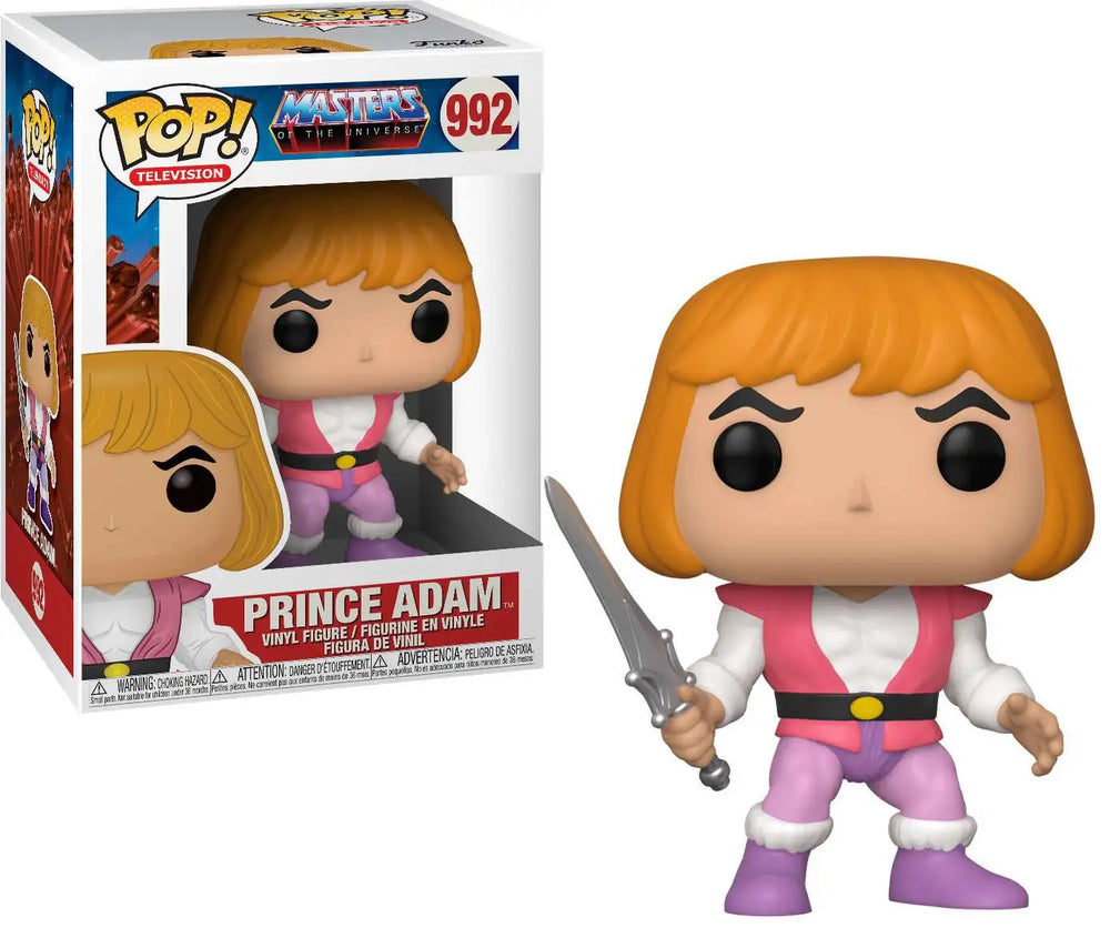 Prince Adam #992 Masters of the Universe Pop! Vinyl