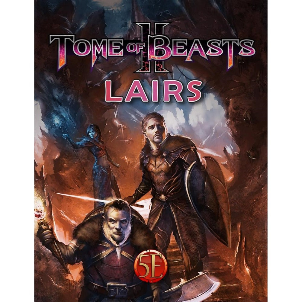 Kobold Press Tome of Beasts 2 Lairs for 5th Edition