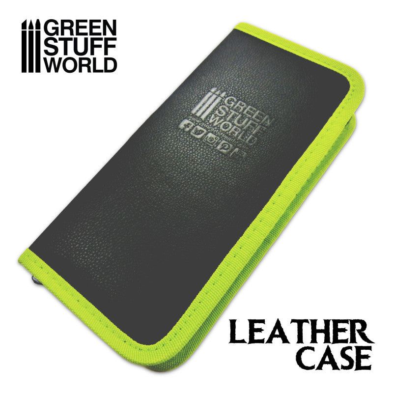 Premium Leather Case for Tools and Brushes - Green Stuff World