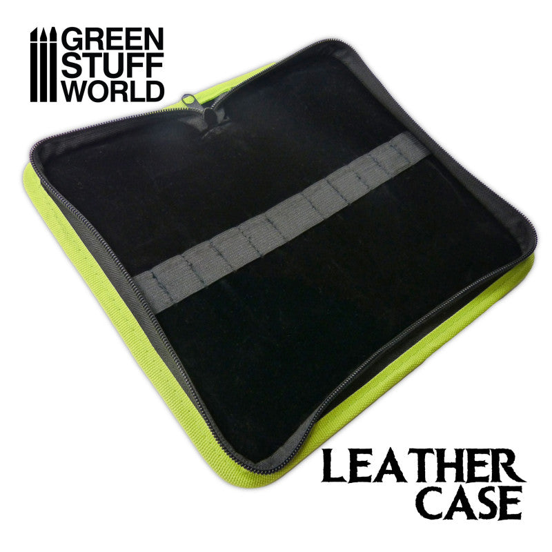 Premium Leather Case for Tools and Brushes - Green Stuff World