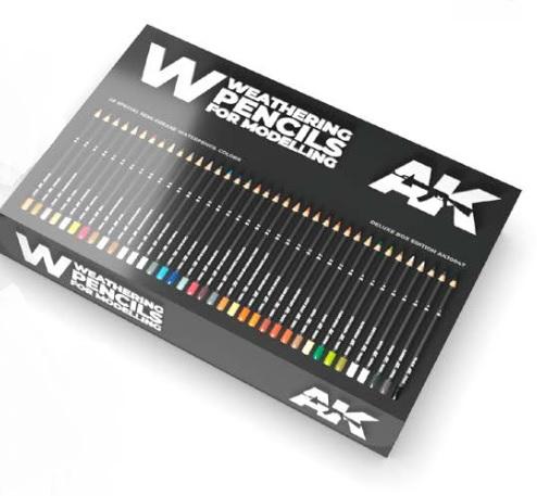 AK-Interactive Weathering Pencils: Deluxe Edition Box Set