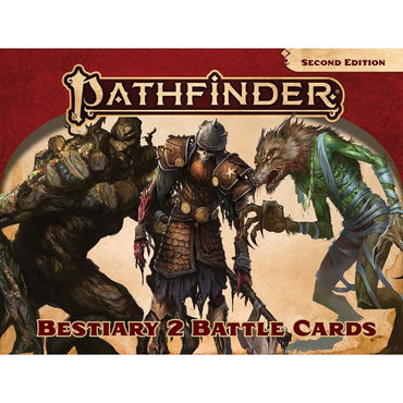 Pathfinder Second Edition Bestiary 2 Battle Cards