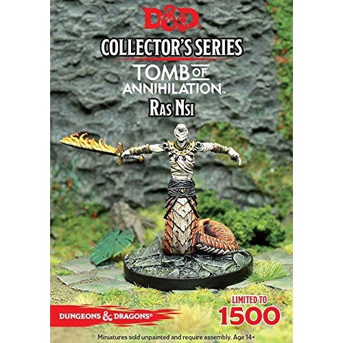 D&D Collectors Series Miniatures Tomb of Annihilation Ras Nsi (1 Fig)