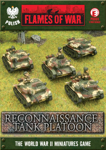 Flames of War - Polish Reconnaissance Tank Platoon