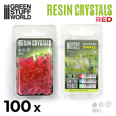 RED Resin Crystals - Small - Green Stuff World
