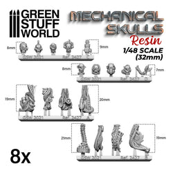 Resin Mechanical Skulls - Green Stuff World