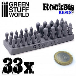 Resin Rockets and Missiles - Green Stuff World