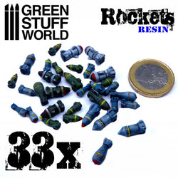 Resin Rockets and Missiles - Green Stuff World