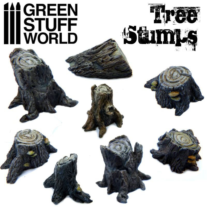 Tree Stumps - Green Stuff World