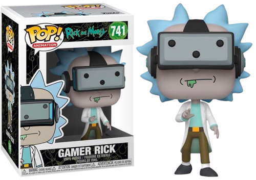 Gamer Rick (Special Edition) #741 Rick and Morty Pop! Vinyl