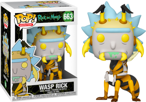 Wasp Rick #663 Rick and Morty Pop! Vinyl