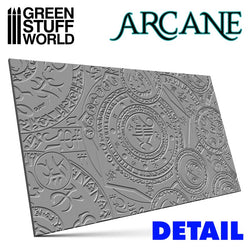 Textured Rolling Pin - Arcane - Green Stuff World Roller