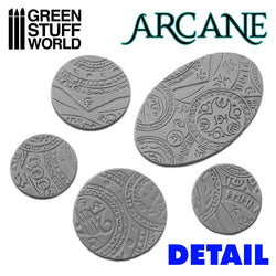 Textured Rolling Pin - Arcane - Green Stuff World Roller