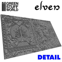 Textured Rolling Pin - Elven - Green Stuff World Roller