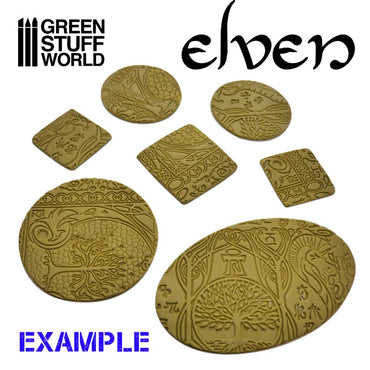 Textured Rolling Pin - Elven - Green Stuff World Roller