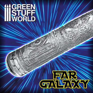 Textured Rolling Pin - Far Galaxy - Green Stuff World Roller