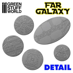 Textured Rolling Pin - Far Galaxy - Green Stuff World Roller