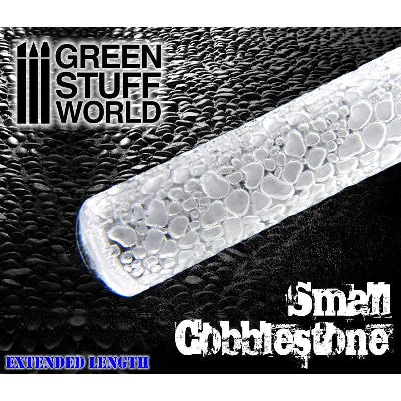 Textured Rolling Pin - Small Cobblestone - Green Stuff World Roller