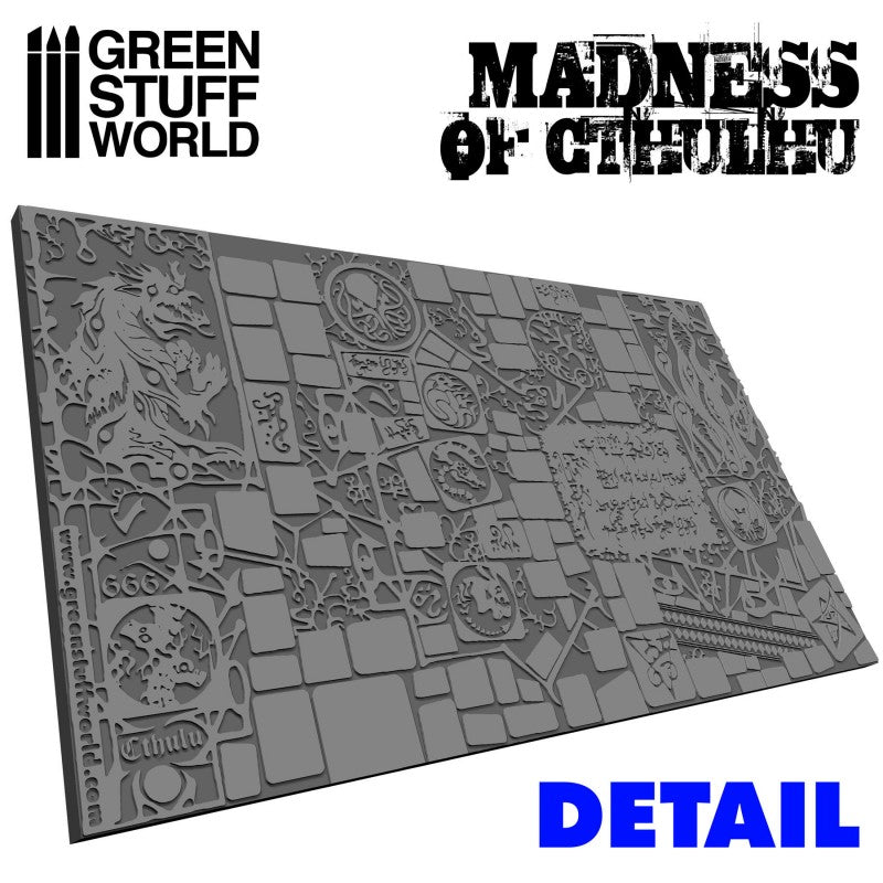 Textured Rolling Pin - Madness of Cthulhu - Green Stuff World Roller