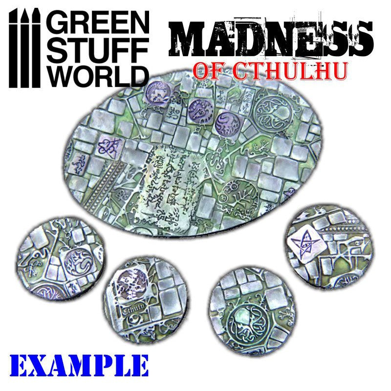 Textured Rolling Pin - Madness of Cthulhu - Green Stuff World Roller