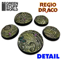 Textured Rolling Pin - Regio Draco - Green Stuff World Roller