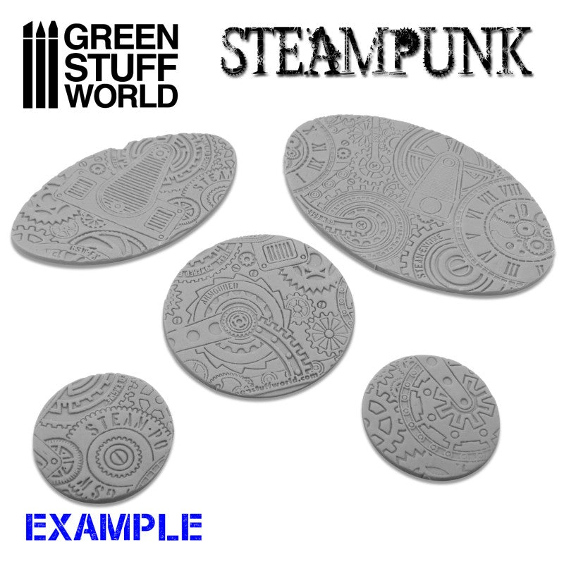 Textured Rolling Pin - STEAMPUNK - Green Stuff World Roller
