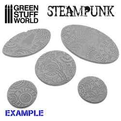 Textured Rolling Pin - STEAMPUNK - Green Stuff World Roller