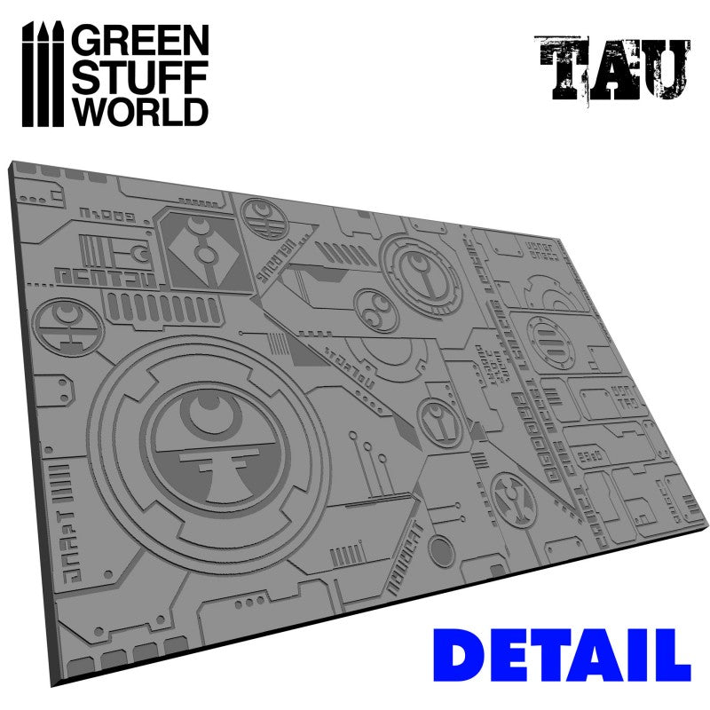 Textured Rolling Pin - Tau - Green Stuff World Roller