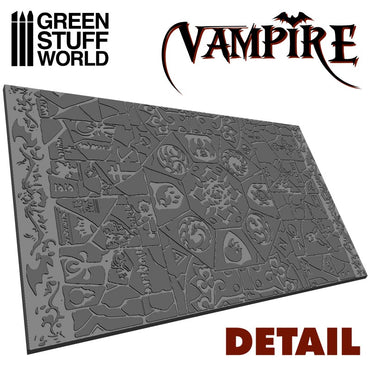 Textured Rolling Pin - Vampire - Green Stuff World Roller