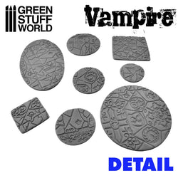 Textured Rolling Pin - Vampire - Green Stuff World Roller