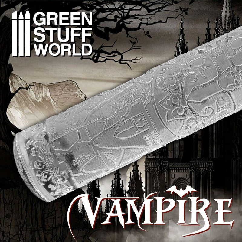 Textured Rolling Pin - Vampire - Green Stuff World Roller