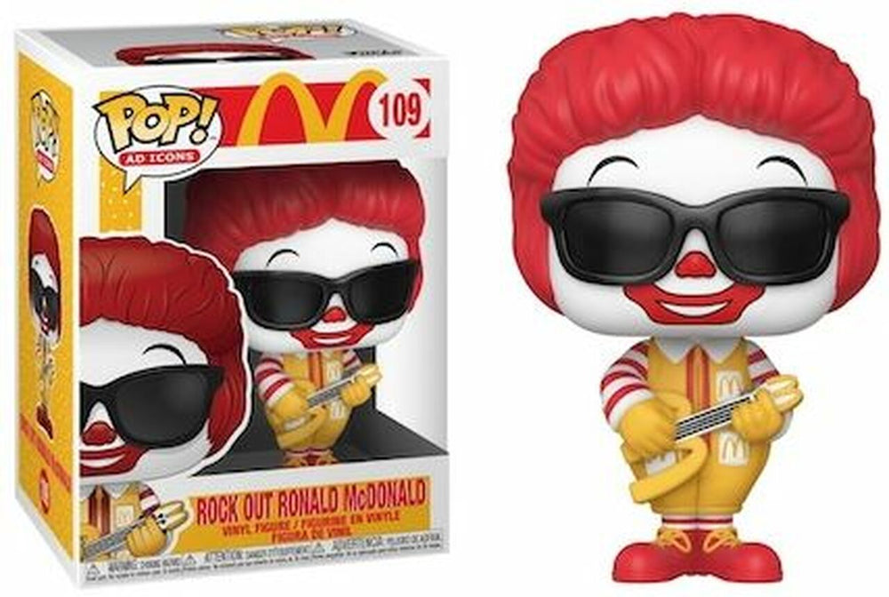 Rock out Ronald McDonald #109 McDonalds Pop! Vinyl