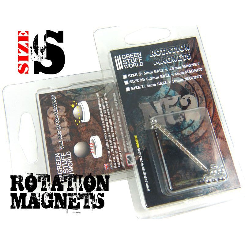 Rotation Magnets - Size S - Green Stuff World