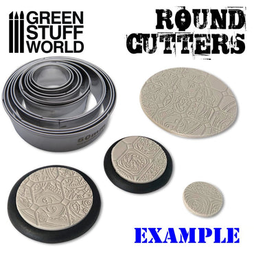 Round Cutters for Bases - Green Stuff World