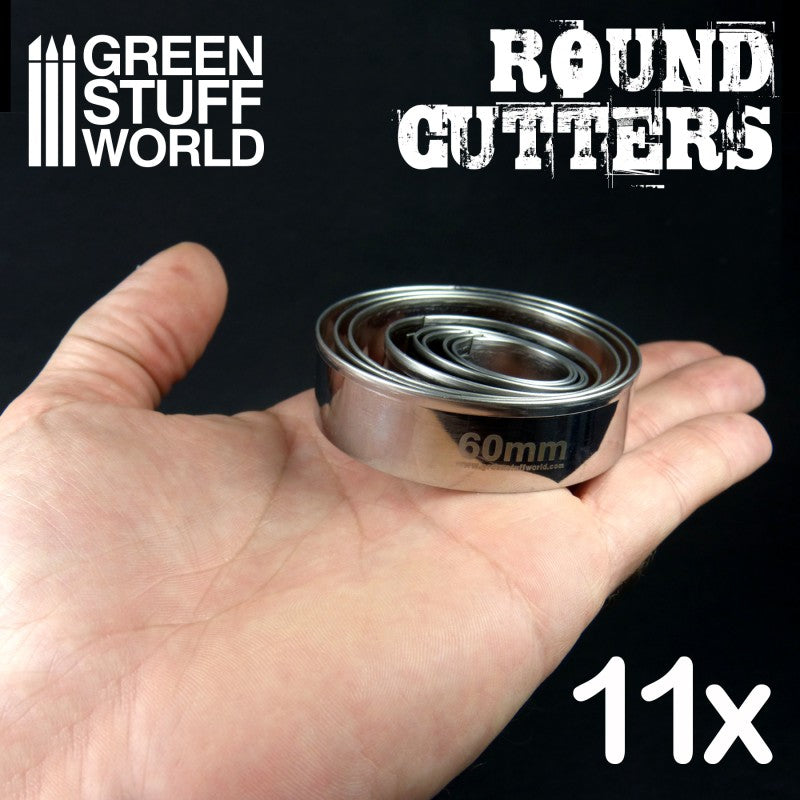 Round Cutters for Bases - Green Stuff World