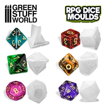 RPG Dice Moulds - Green Stuff World
