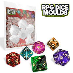 RPG Dice Moulds - Green Stuff World
