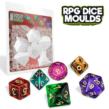RPG Dice Moulds - Green Stuff World