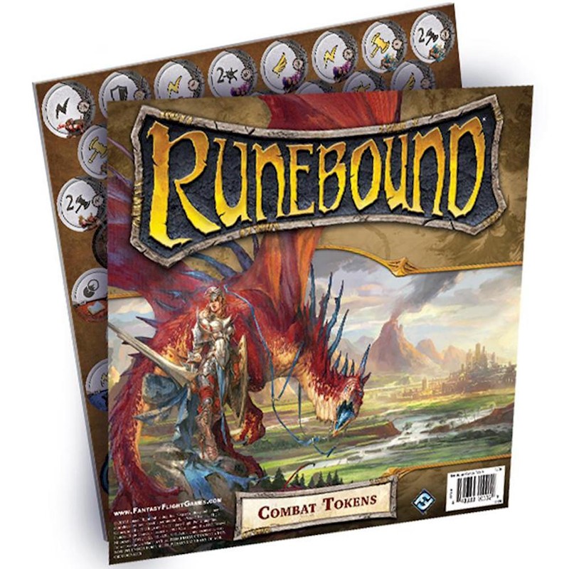Runebound Combat Tokens