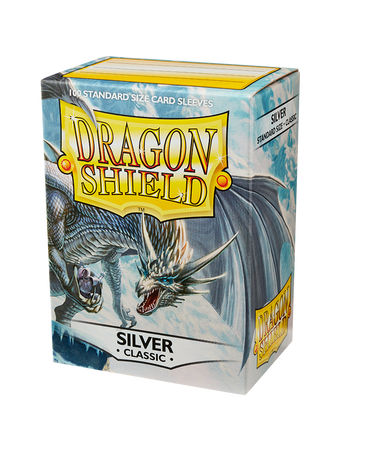 Sleeves - Dragon Shield - Box 100 - Silver