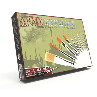 Army Painter War Gamers Mega Brush Set
