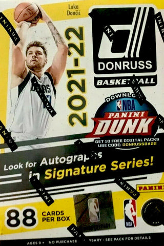 2021-2022 Donruss Panini Basketball NBA Blaster Box