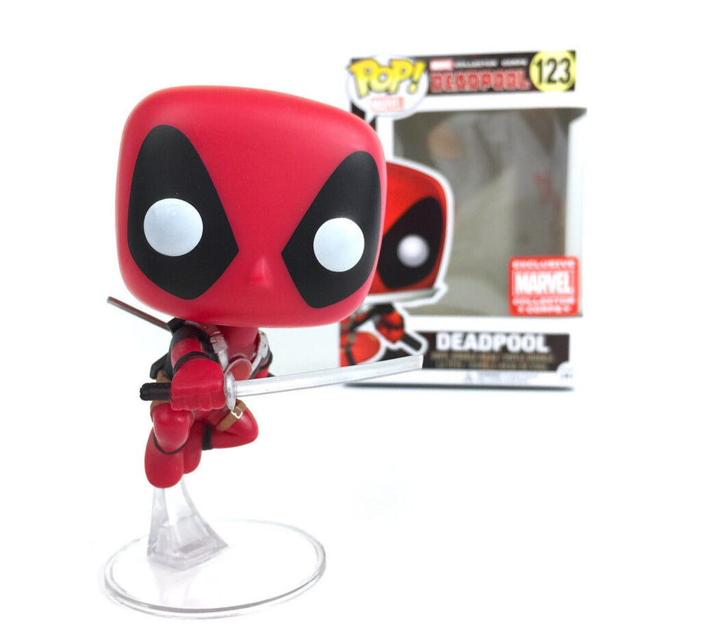 Deadpool (Exclusive Marvel Collector Corps) #123 Marvel Deadpool Pop! Vinyl