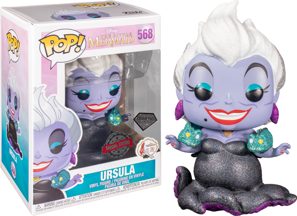 Ursula (Special Edition) (Diamond) #568 The little Mermaid Pop! Vinyl