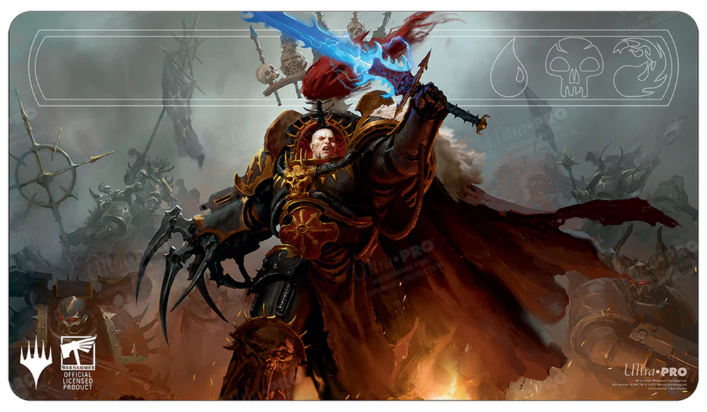 Ultra Pro Playmat Magic The Gathering Warhammer 40k Abaddon the Despoiler
