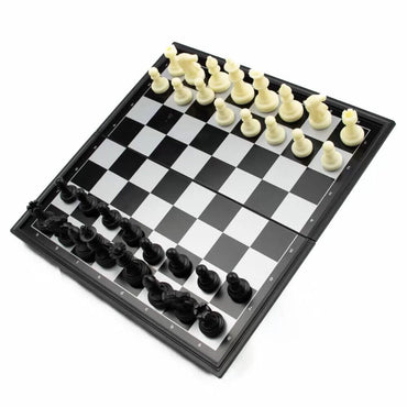 LPG Plastic Magnetic Travel Chess Set - 20 cm Foldable Board