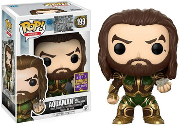 Aquaman and Motherbox (2017 Summer Convention) #199 DC Justice League Pop! Vinyl