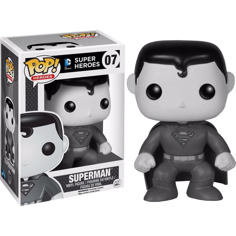 Superman (Black and White) #07 DC Comic Super Heroes Pop! Vinyl